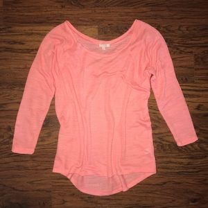 Slouchy Sweater Oversized Knit Bright Neon Coral